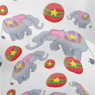 Circus Elephant Show Lightweight Performance Linen