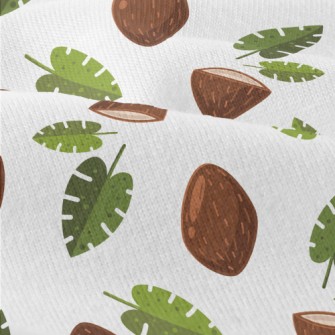 Coconut Shell And Leaves Modern Jersey