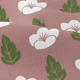 Elegant Japanese Flowers Modern Jersey