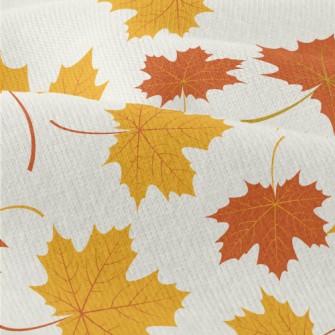 Autumn Yellow Leaves Modern Jersey