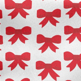 Pretty Bright Bow Jersey Backed Fleece