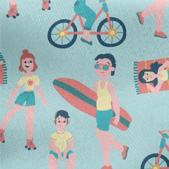 Surf Skate People Jersey Backed Fleece