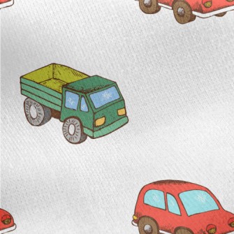 Passenger Cars And Trucks Jersey Backed Fleece