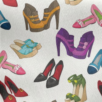 Gorgeous High Heels Jersey Backed Fleece