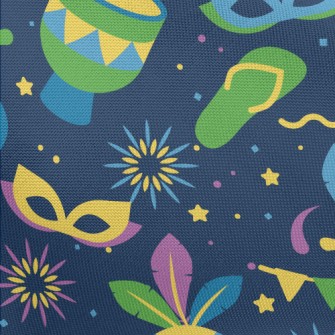 Carnival Mask Party Pongee