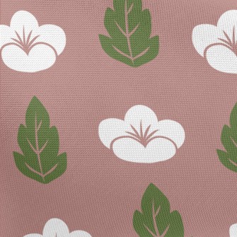 Elegant Japanese Flowers Pongee