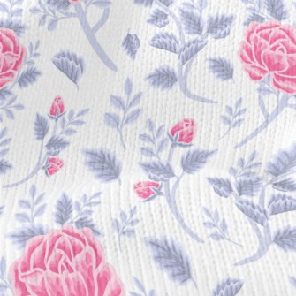 Dreamy Cold Rose Stretch Jersey