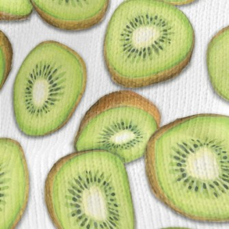 Nutritious Kiwi Fruit Stretch Jersey