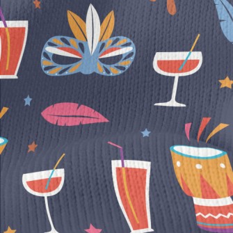 Cocktail Samba Party Stretch Jersey