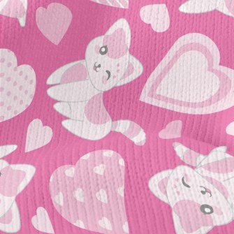 Cute Loving Cat Stretch Jersey