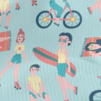 Surf Skate People Stretch Jersey