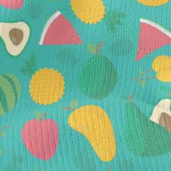 Mini Juicy Fruits Stretch Jersey