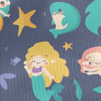 Pretty Mermaid Princess Stretch Jersey