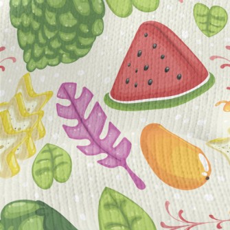 Rich Custard Apple Stretch Jersey