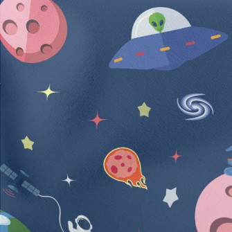 Galaxy Alien Lightweight Cotton Poplin