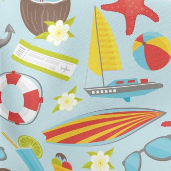 Sailing Island Tour Lightweight Cotton Poplin