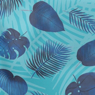 Tropical Leaves Lightweight Cotton Poplin