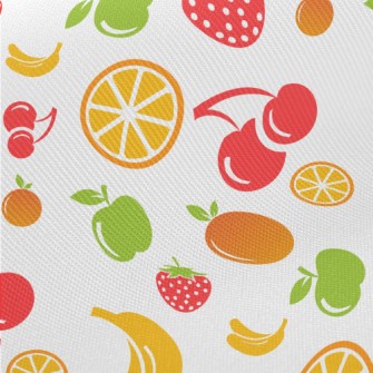 Mini Fruits Midweight Cotton Poplin