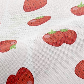 Mini Strawberries Performance Linen