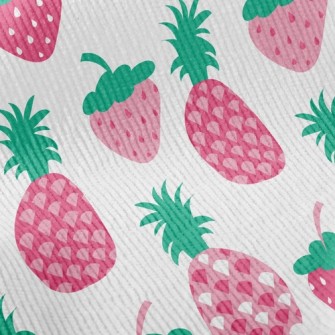 Fun Strawberry Pineapple Standard Corduroy