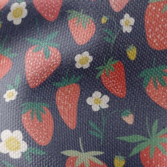 Sweet And Delicious Strawberri Waterproof Canvas