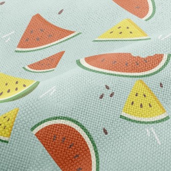 Yellow And Red Flesh Watermelo Performance Linen