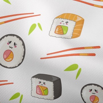 Sushi Rolls And Chopsticks Dobby