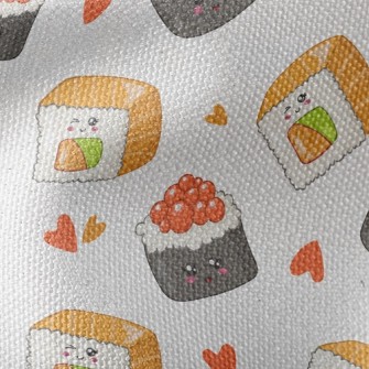Salmon Roe Salmon Sushi Waterproof Canvas