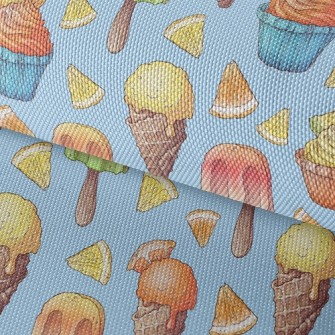 Citrus Ice Cream Waterproof Oxford