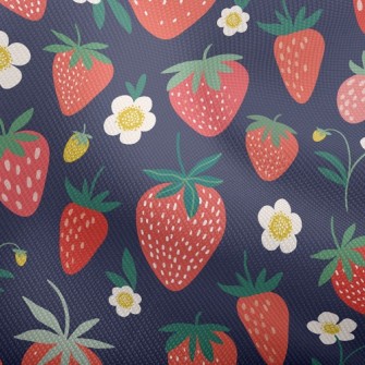 Sweet And Delicious Strawberri Dobby