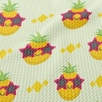 Star Glasses Pineapple Birdseye Piqué