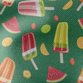 Bright Fruit Popsicles Waterproof Canvas