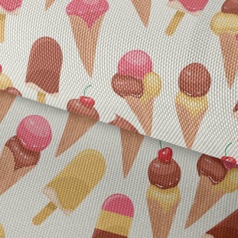 Chocolate Flavored Ice Waterproof Oxford