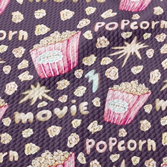 Delicious Popcorn Birdseye Piqué