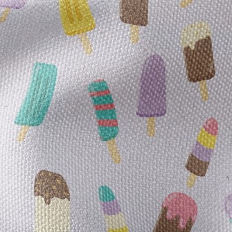 Various Flavors Of Popsicles Waterproof Canvas