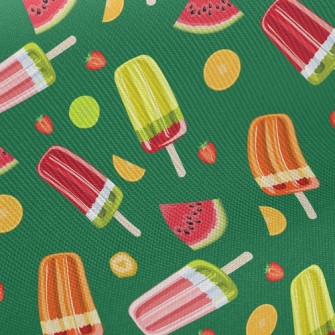 Bright Fruit Popsicles Twill