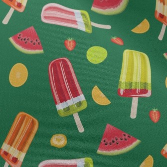 Bright Fruit Popsicles Chiffon