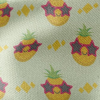 Star Glasses Pineapple Waterproof Canvas