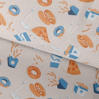 Fast Food Waterproof Oxford