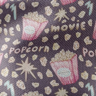 Delicious Popcorn Waterproof Canvas
