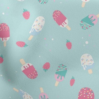 Strawberry Milk Popsicle Stretch Ponte