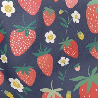 Sweet And Delicious Strawberri Stretch Ponte