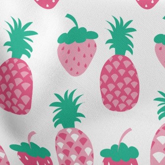 Fun Strawberry Pineapple Stretch Ponte