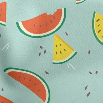 Yellow And Red Flesh Watermelo Stretch Ponte