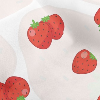 Mini Strawberries Micro Fleece