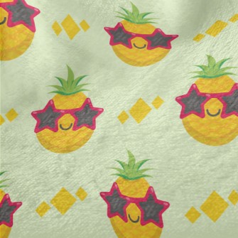 Star Glasses Pineapple Minky