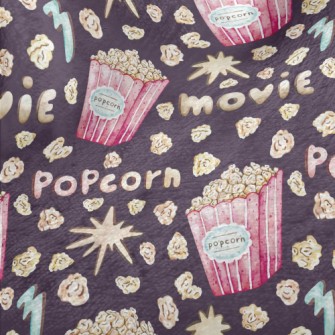 Delicious Popcorn Minky