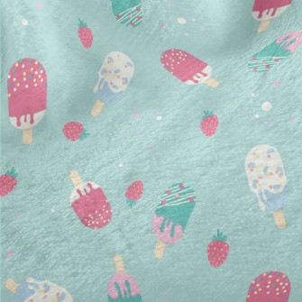 Strawberry Milk Popsicle Minky