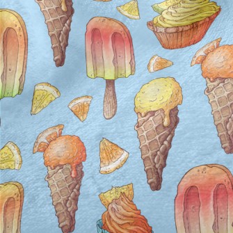 Citrus Ice Cream Minky