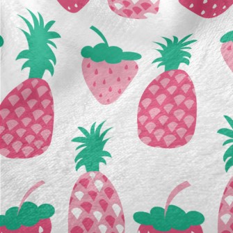 Fun Strawberry Pineapple Minky